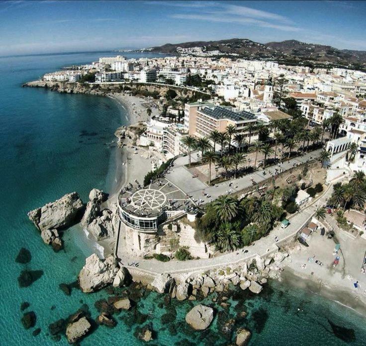 Ferienwohnung Playa Burriana Rubasol Nerja Exterior foto